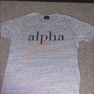 Alpha phi T-shirt
